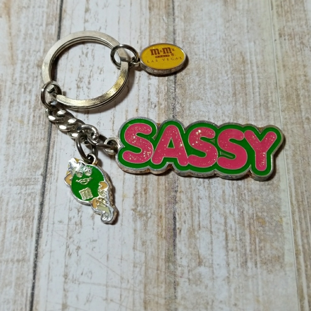 M&Ms keyring
